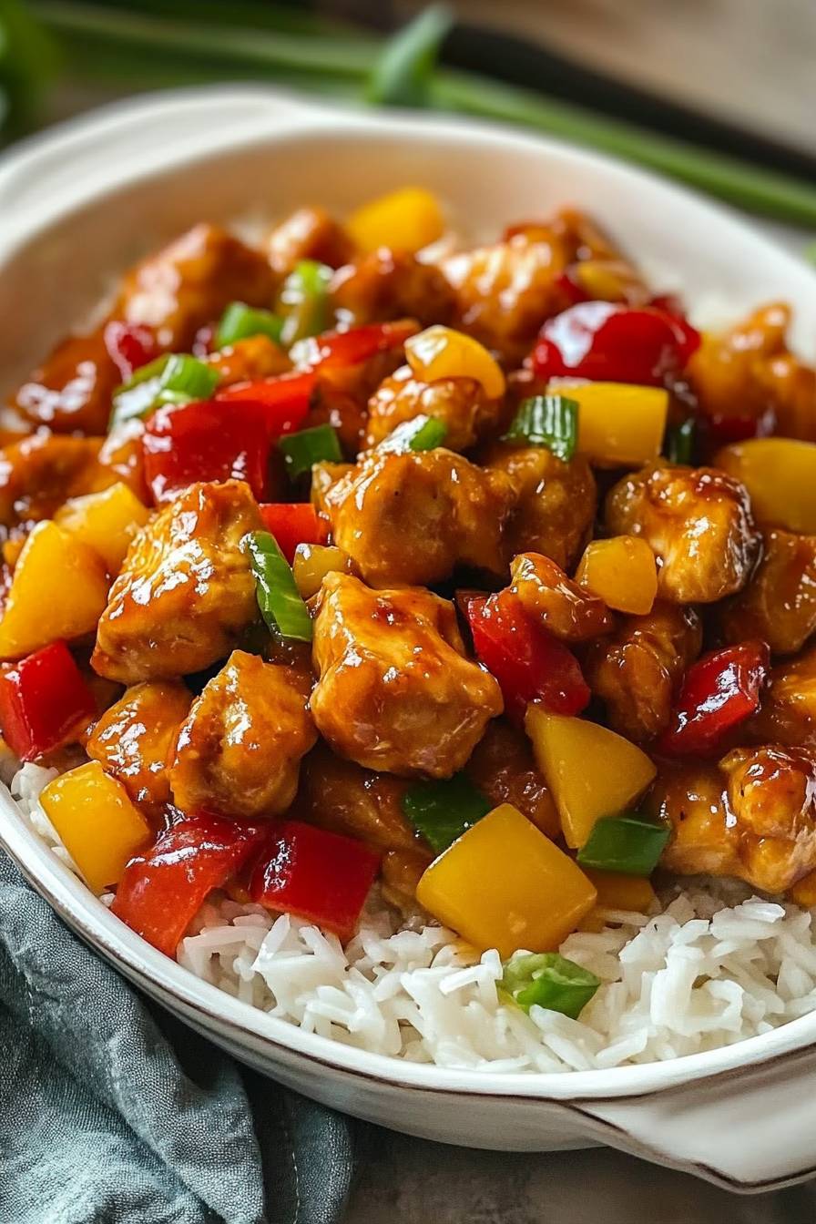 Sweet And Sour Chicken Quick Homemade Recipes