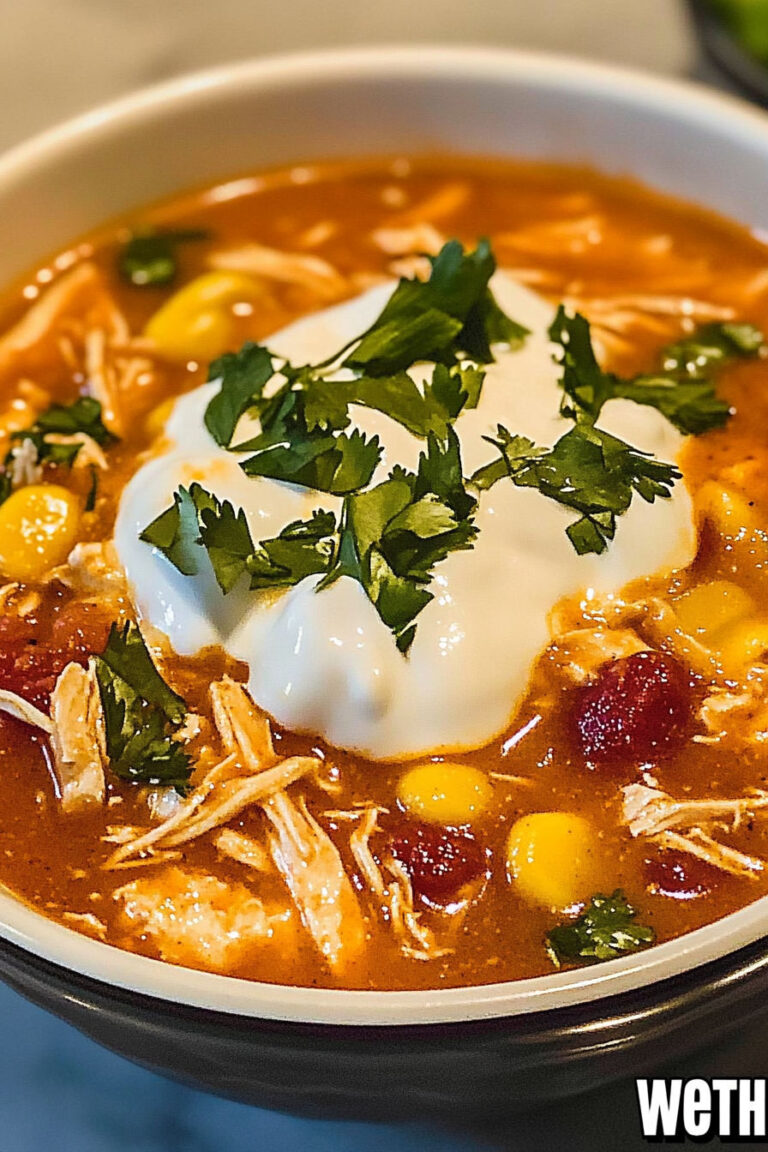 Weight Watchers Chicken Enchilada Soup