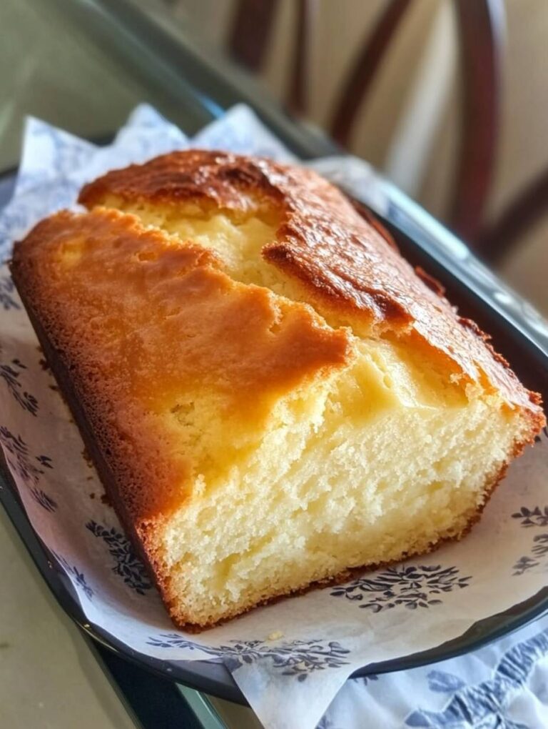 3 Ingredient Greek Yogurt Loaf Cake