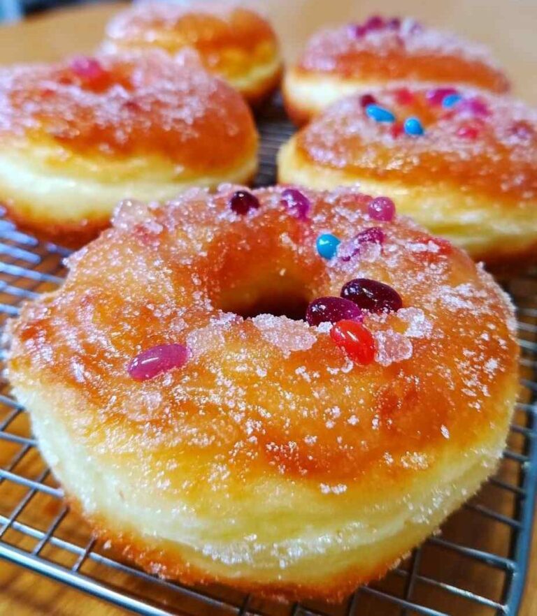 Air Fryer Jelly Donuts