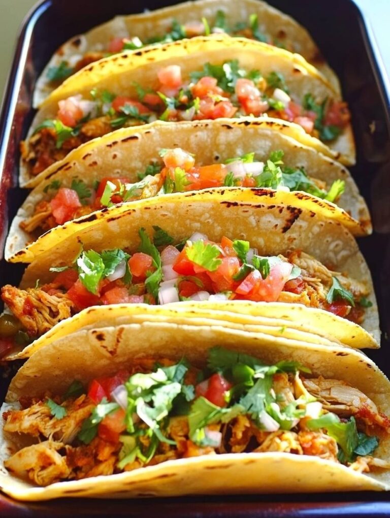 Baked Chicken Tacos