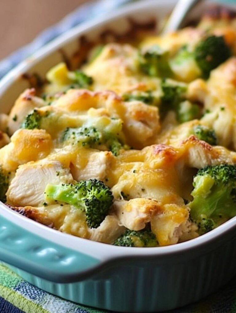 Cheesy Chicken and Broccoli Casserole