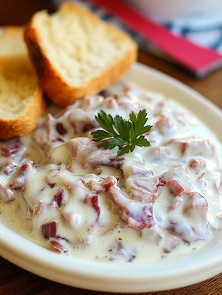 Creamed Chipped Beef (S.O.S)