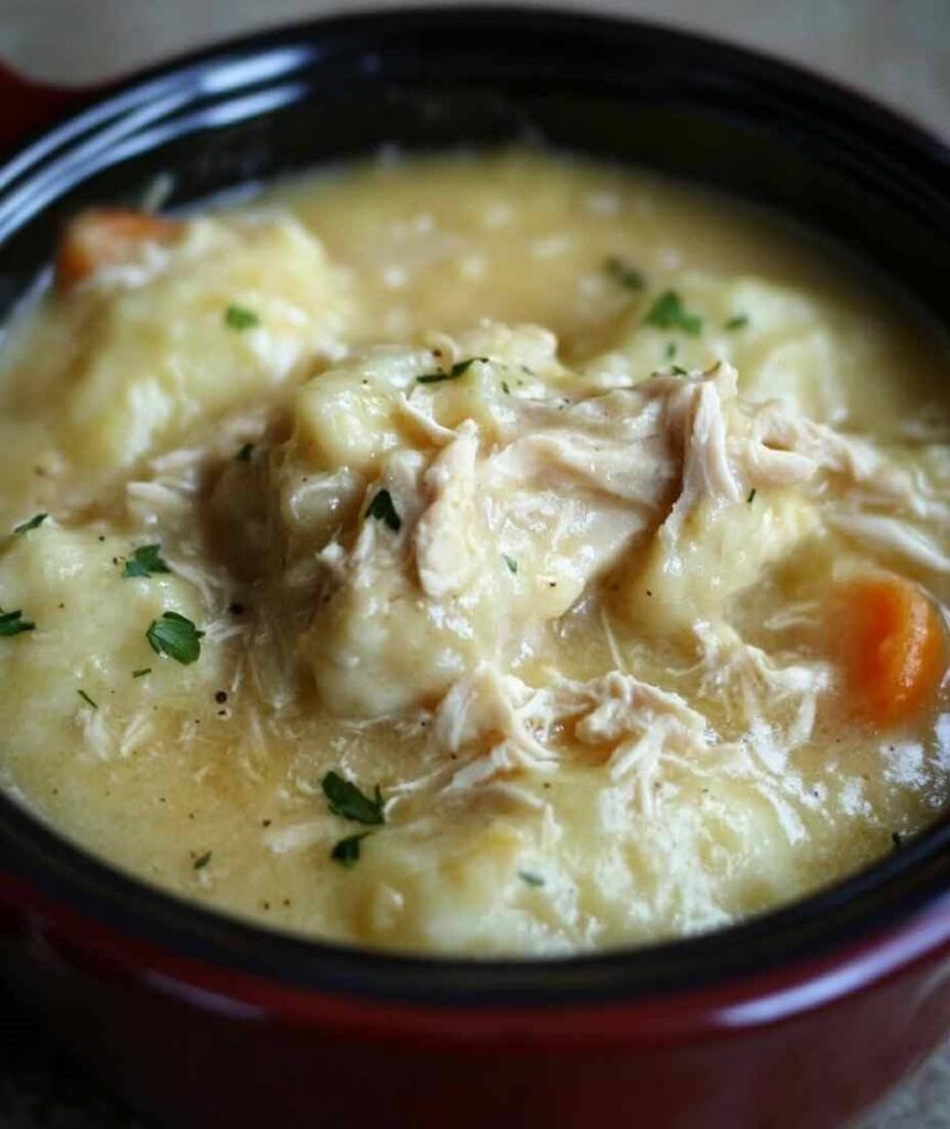 Crockpot Chicken and Dumplings