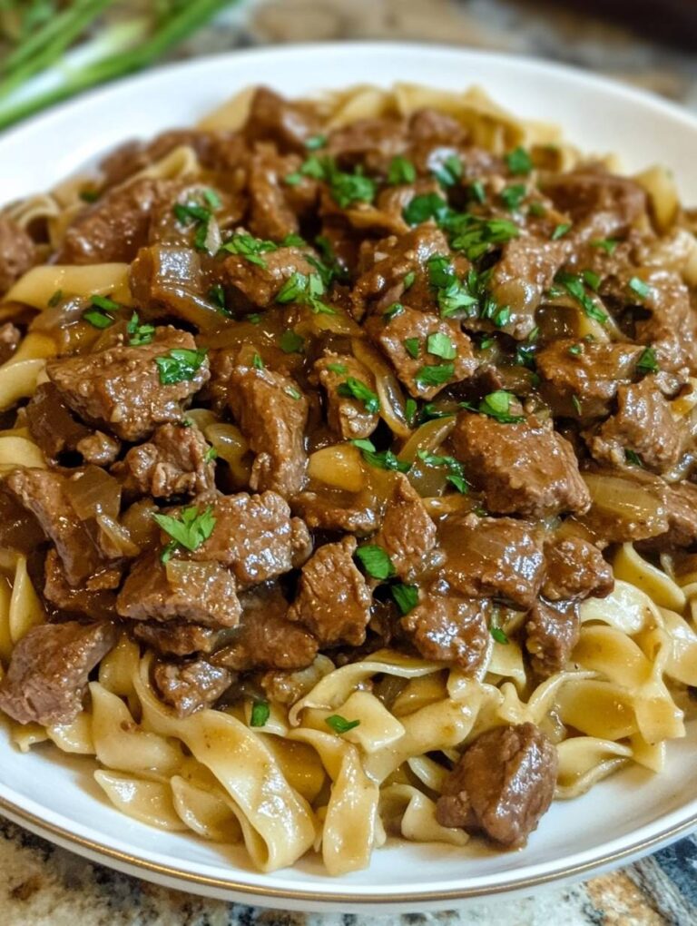 Easy Homemade Beef and Noodles