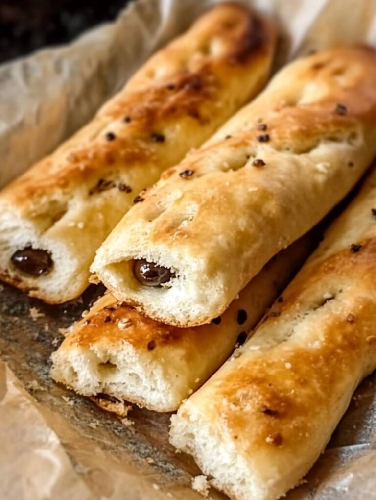Feta & Olive Bread Sticks