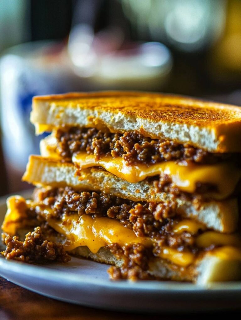Grilled Cheese Sloppy Joes