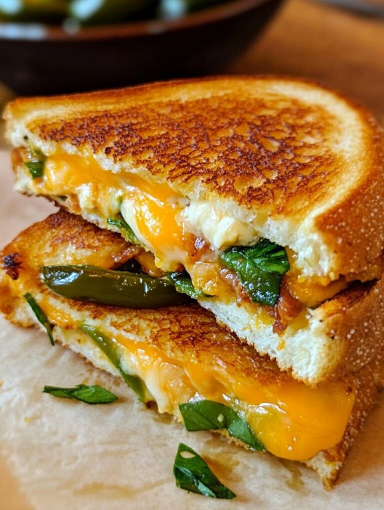 Jalapeno Popper Grilled Cheese