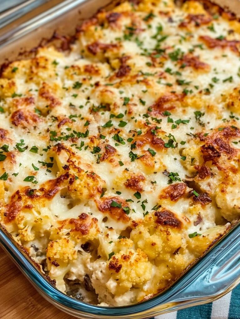 Loaded Cauliflower Casserole