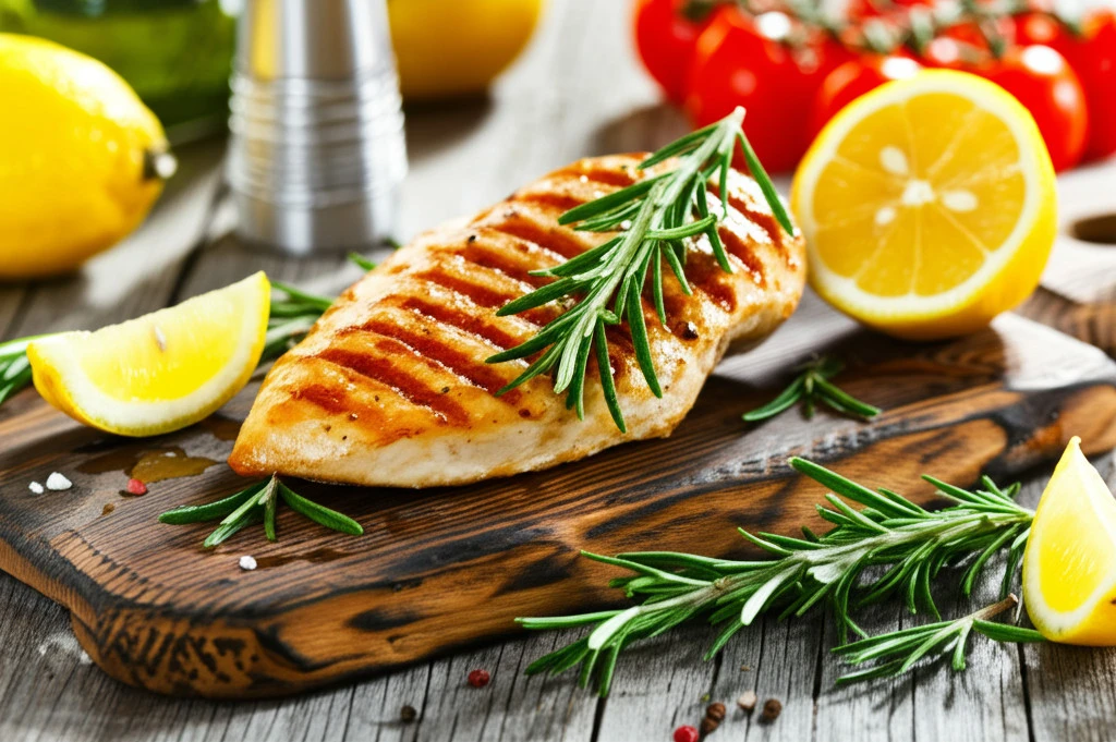 Deliciously Easy Rosemary Lemon Grilled Chicken Recipe