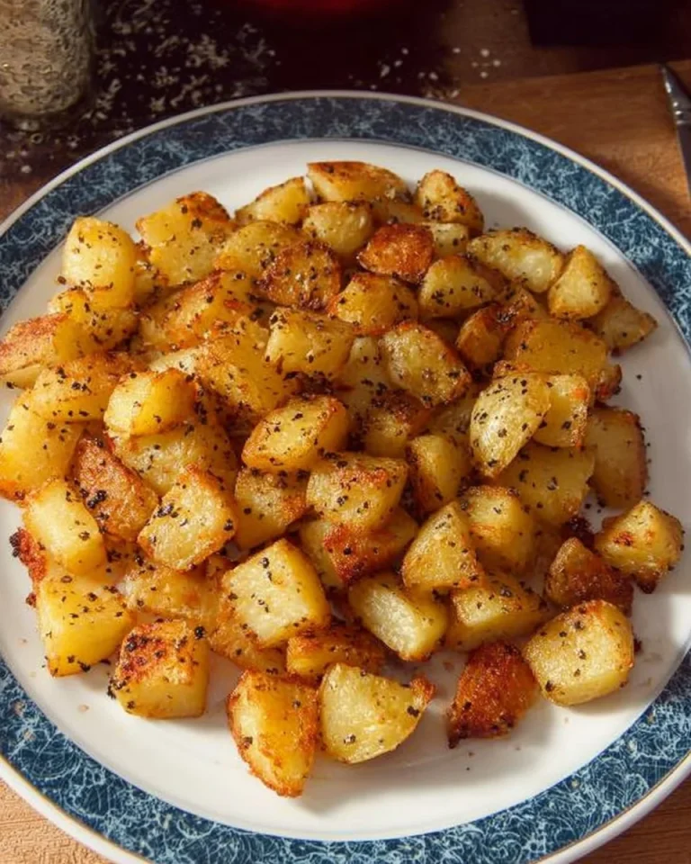 Crispy air fryer fried potatoes in a bowl, ready to serve and enjoy.