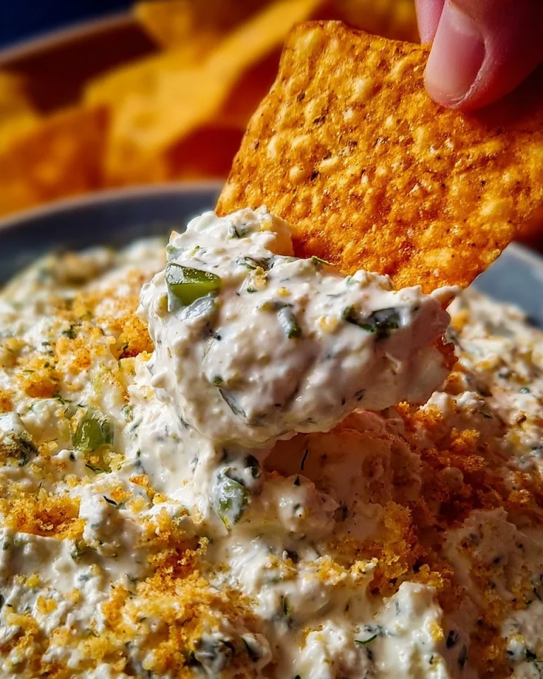 Creamy Doritos dip served in a bowl with tortilla chips on the side.