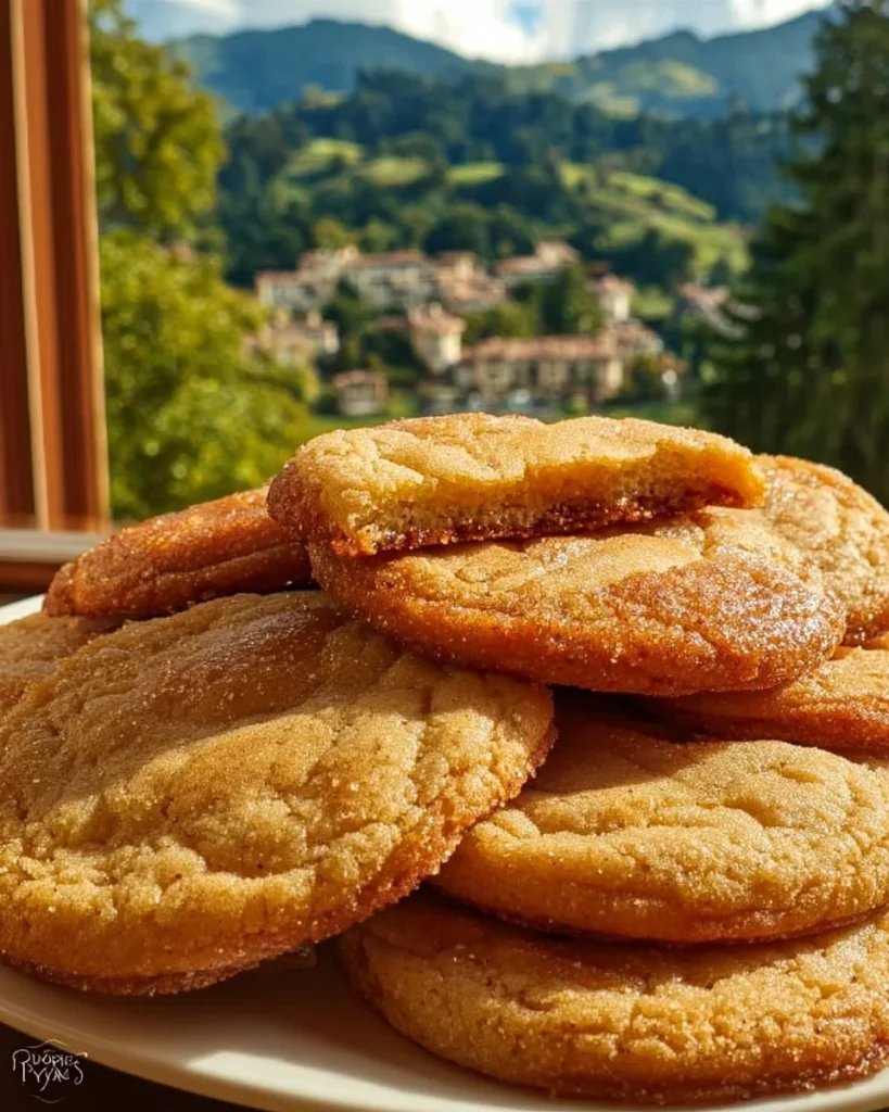 Freshly baked Honey Toffee Cookies on a cooling rack.