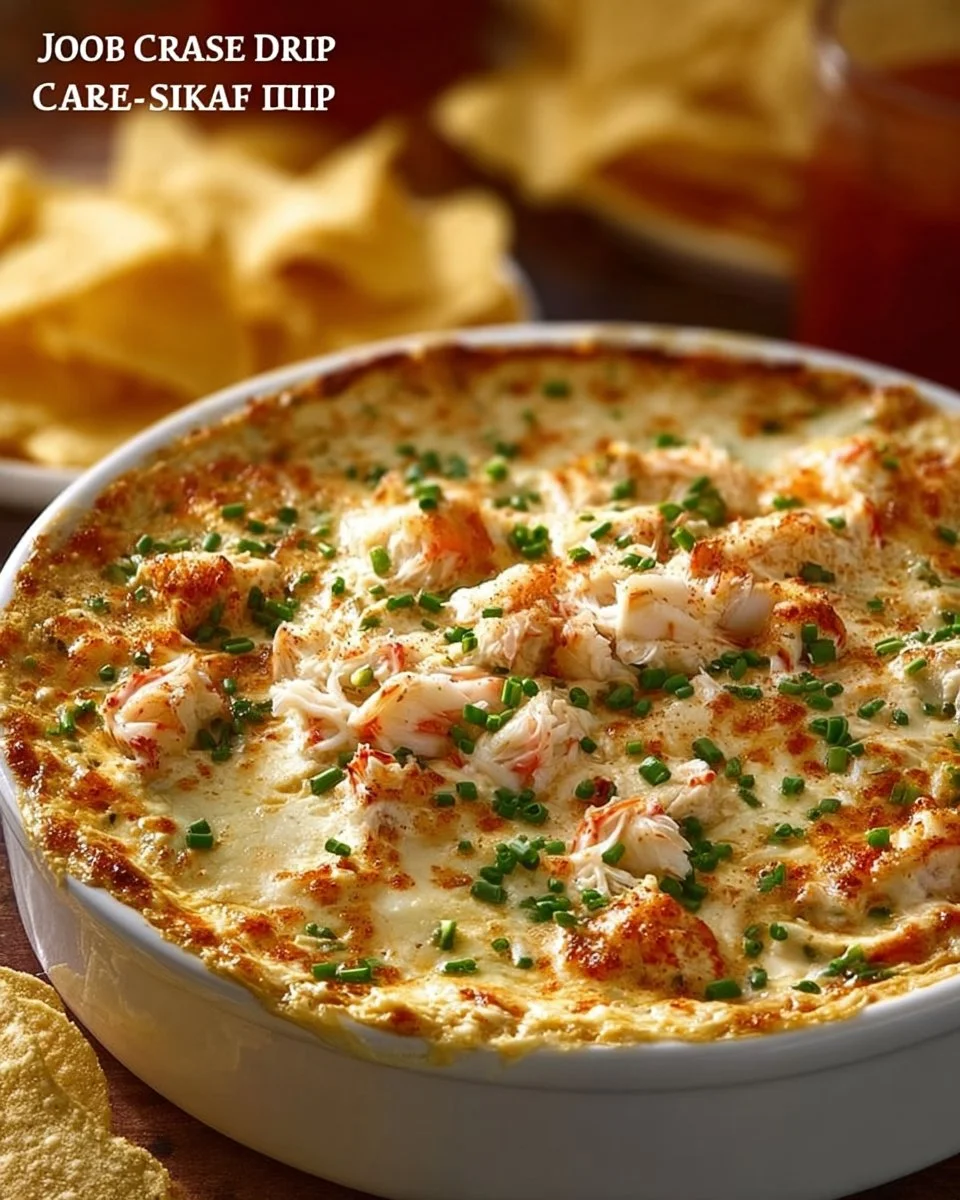 Creamy crab dip served at Joe's Crab Shack with fresh crab meat and spices