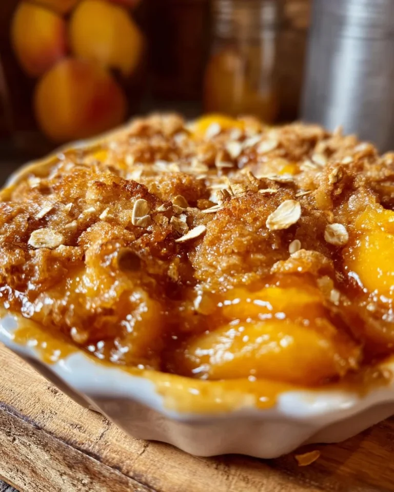 Mini Peach Cobbler Pies with flaky crust and peach filling