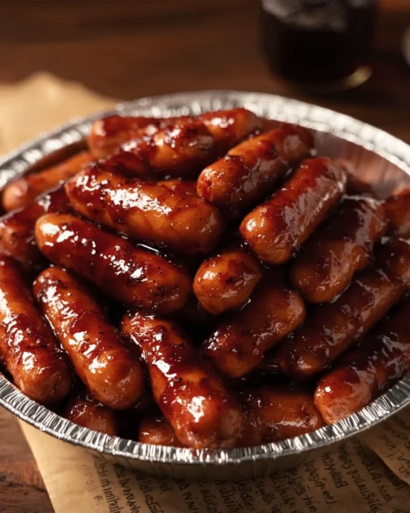 Delicious West Virginia burnt ends served on a platter.