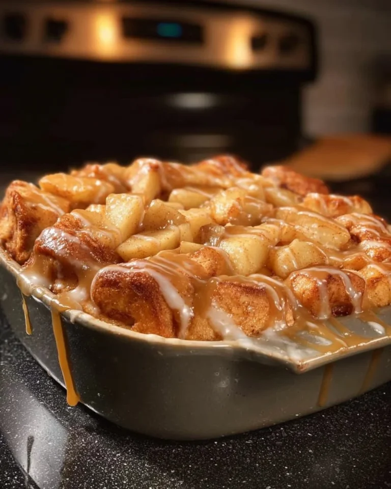 Apple Cinnamon Lasagna Roll dessert with cinnamon layers and apple filling