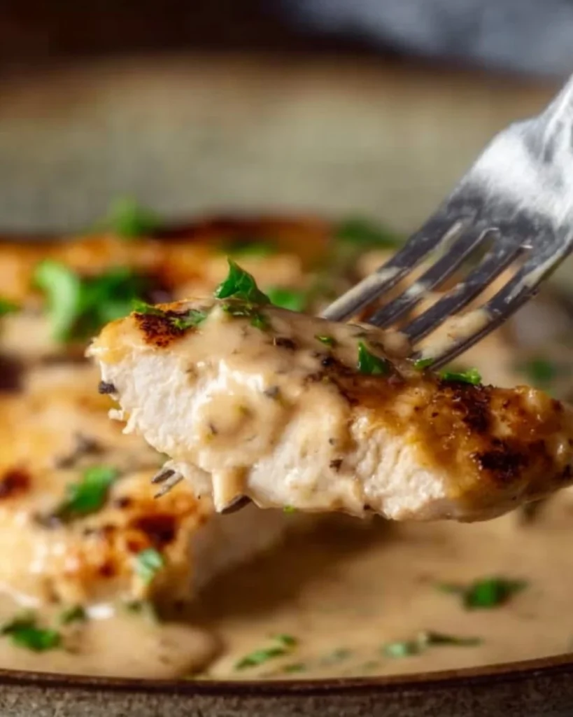 Delicious Caesar Chicken dish with greens and Caesar dressing