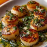 Garlic Butter Air Fryer Scallops