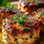 Garlic Parmesan Chicken Meatloaf