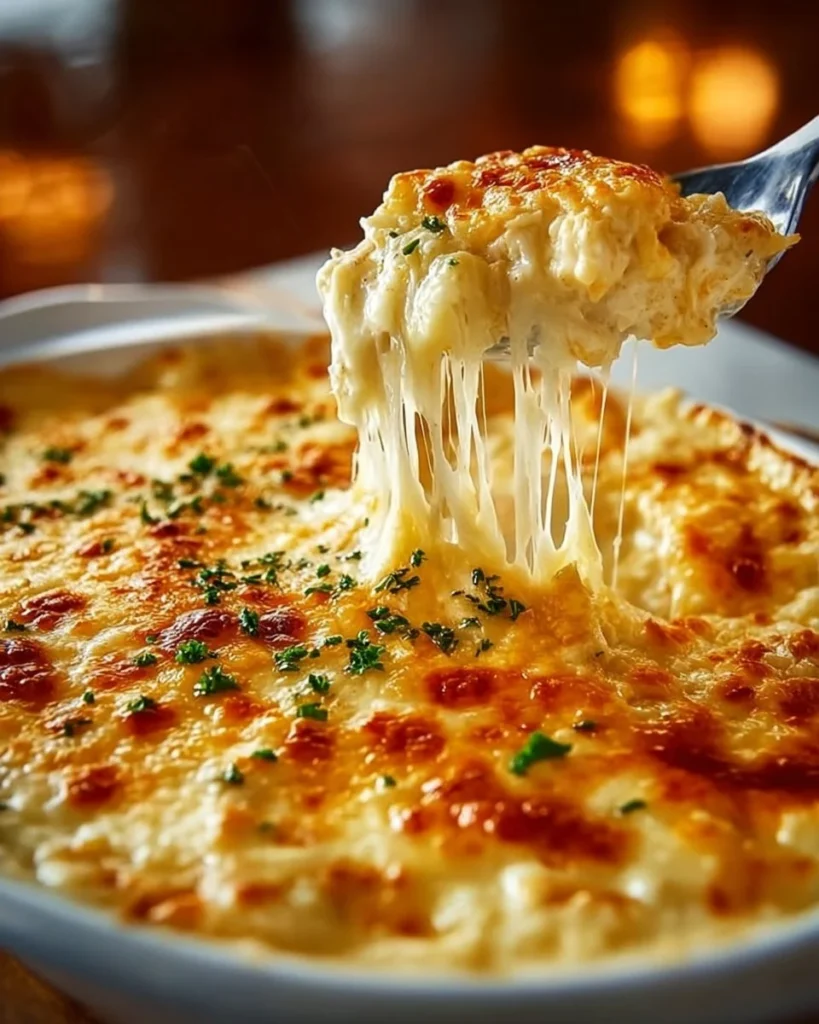 Delicious crab dip served at Joe's Crab Shack