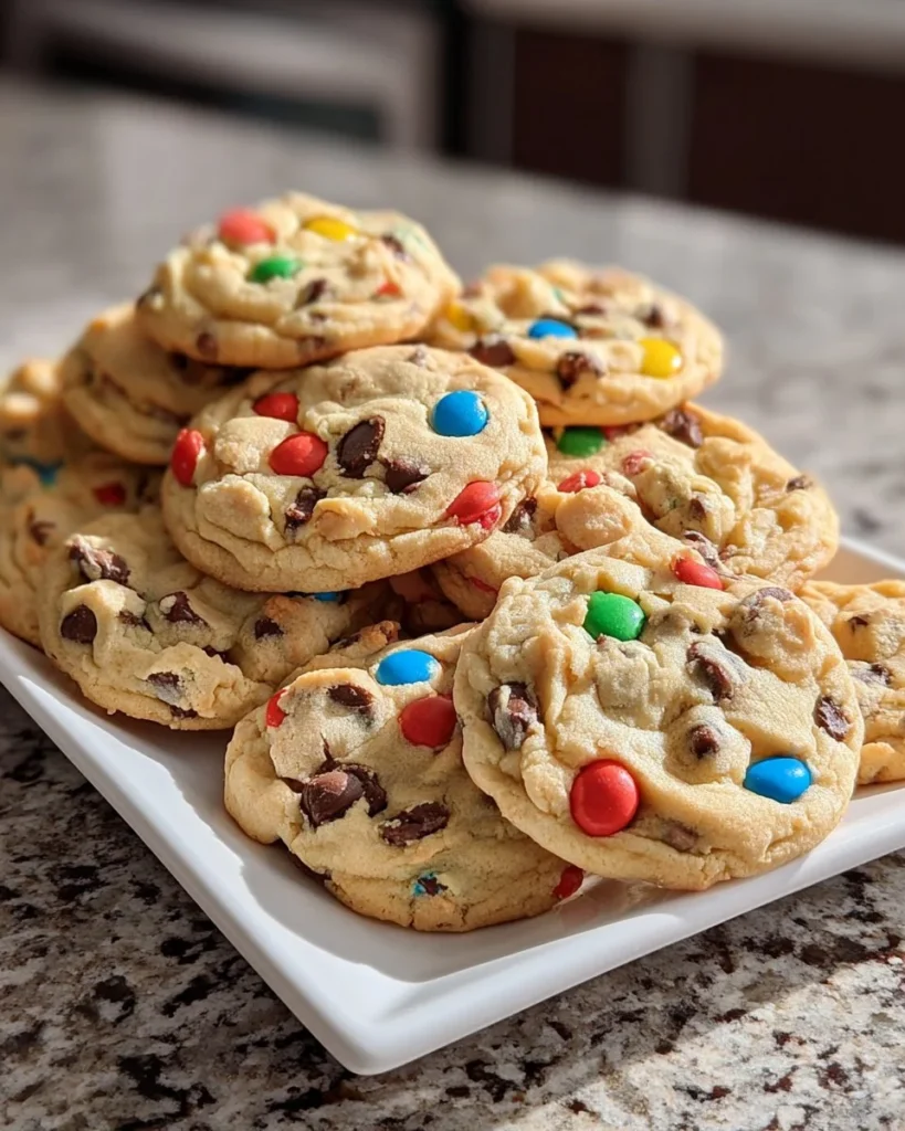 Plate of freshly baked Lazy Cake Cookies ready to be enjoyed.