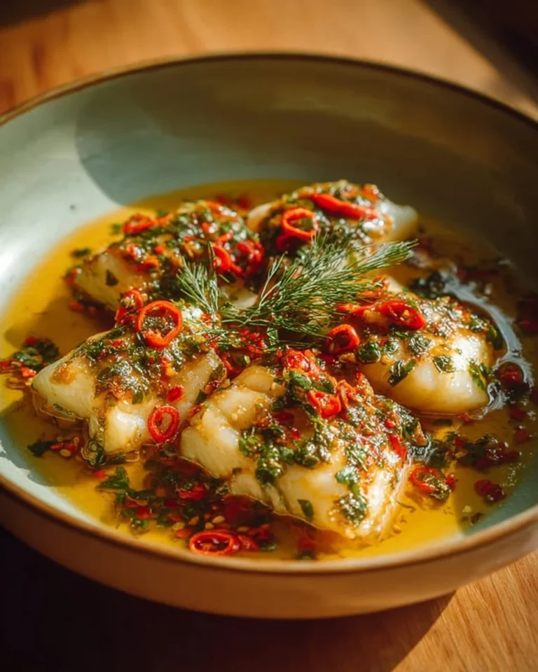 Delicious Red Snapper fillet topped with creamy Creole sauce for a flavorful dish.