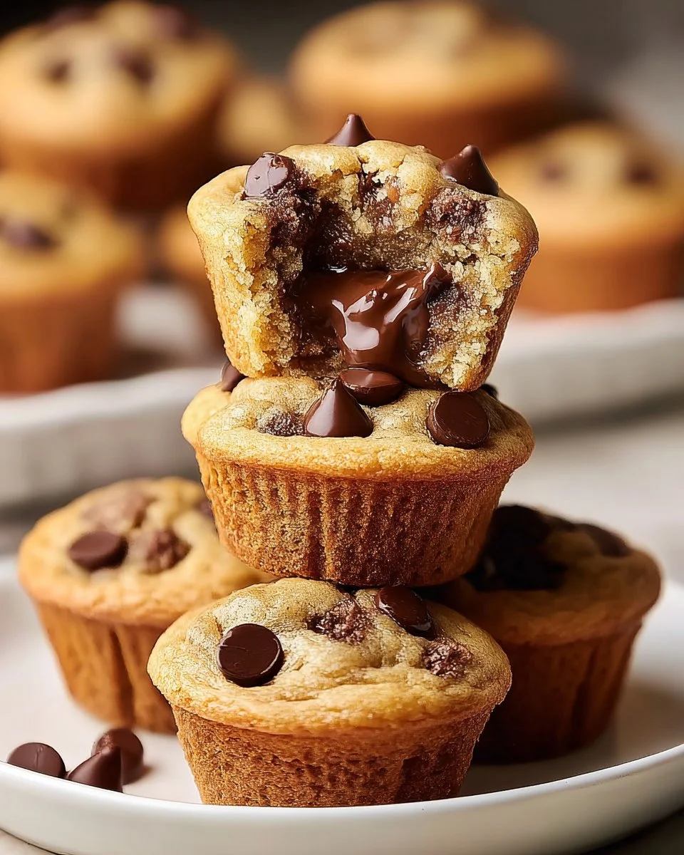 Delicious Reese's peanut butter chocolate cookies on a plate