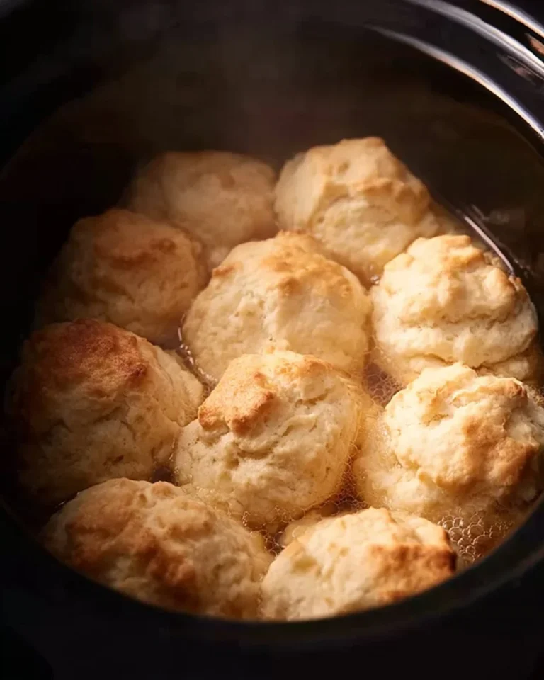 Delicious slow cooked golden syrup dumplings served in a bowl