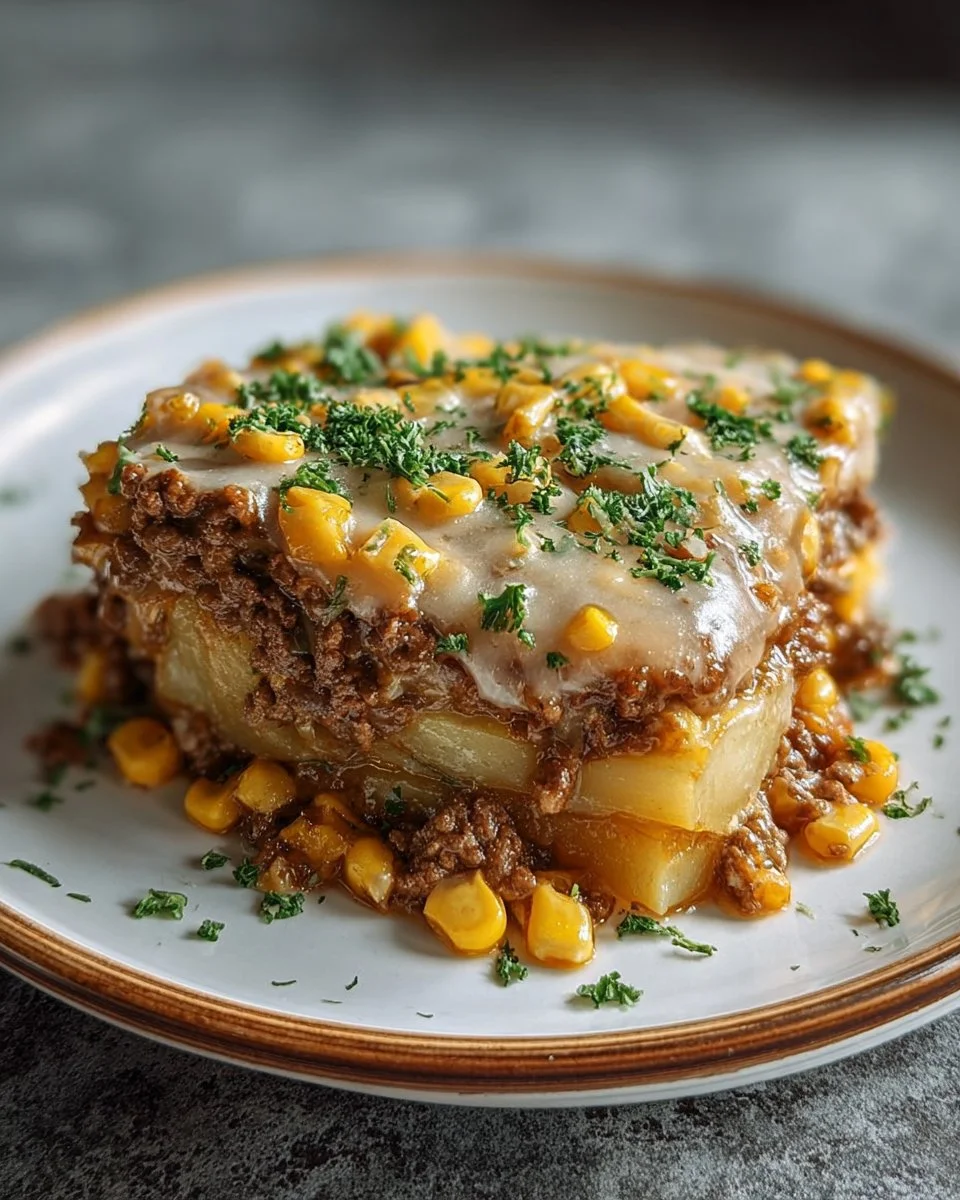Delicious slow cooker hamburger hash served in a bowl