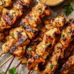 Air Fryer Bang Bang Chicken Skewers Air Fryer Bang Bang Chicken Skewers