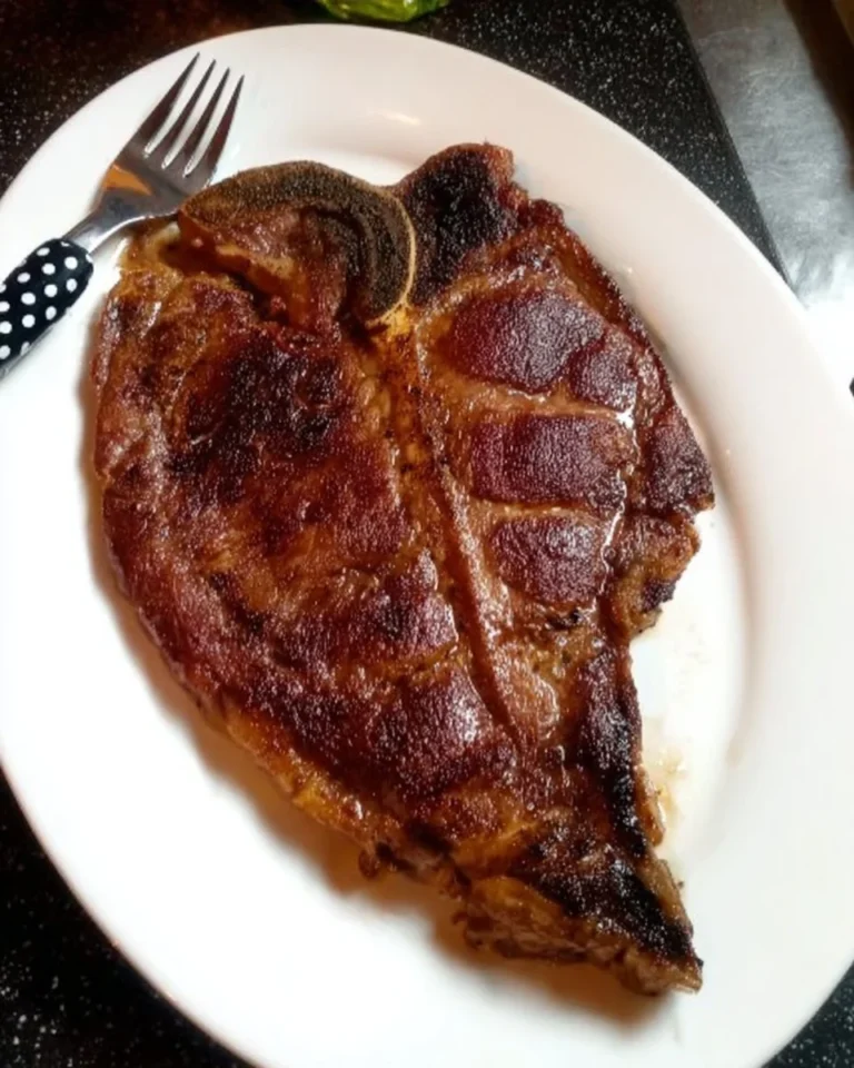Delicious Air Fryer Beef Chuck Roast served with vegetables.