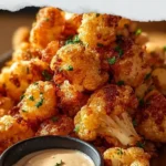 Air Fryer Cheesy Cauliflower