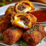 Bacon Cheeseburger Mozzarella Bombs