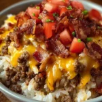 Bacon Cheeseburger Rice Bowl Bacon Cheeseburger Rice Bowl