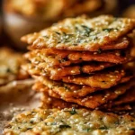 Baked Zucchini Herb Crackers Baked Zucchini Herb Crackers