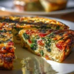 Best Crustless Spinach, Onion and Feta Quiche