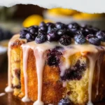 Blueberry Sour Cream Coffee Cake