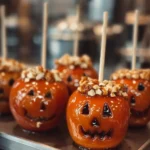 Candied Apples for Halloween