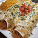 Cheese Chicken Enchiladas Bake