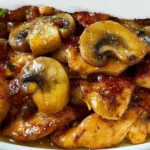 Chicken Breast and Mushroom Stir-fry Chicken Breast and Mushroom Stir-fry