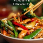 Chicken with Mixed Vegetable Stir Fry