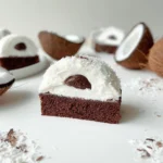 Coconut Dome with Chocolate Spread