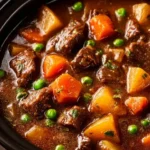 Comforting Crockpot Beef Stew Comforting Crockpot Beef Stew