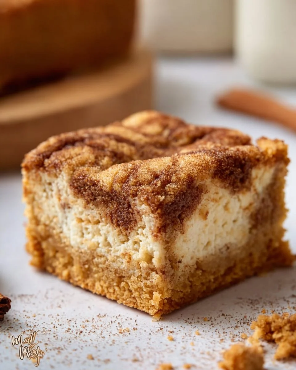 Delicious Cottage Cheese Pumpkin Spice Cake Bars topped with creamy frosting