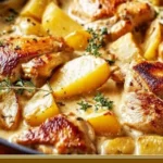 Creamy French Chicken Casserole Creamy French Chicken Casserole