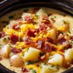 Crock Pot Crack Potato Soup