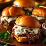 Crock Pot French Dip Sandwiches