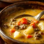 Crockpot Cheeseburger Soup Crockpot Cheeseburger Soup