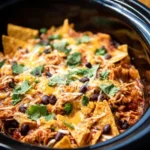 Crockpot Chicken Enchilada Casserole Crockpot Chicken Enchilada Casserole